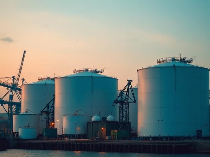 Bulk storage at port